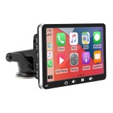 Cumpara ieftin Sistem Multimedia Techstar&reg; Apple Carplay/Android 7093P, Ecran Tactil, 7 Inch 1080P Full HD, Bluetooth, Mirror Link/Card TF/USB/AUX, Negru