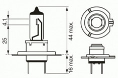 Bec BOSCH H7 24V foto