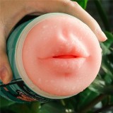 Masturbator Oral Lovetoy Pleasure Brew Cream Ale, Texturat, 19.8cm, Culoarea Pielii