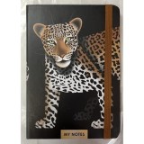 Lined Journal with Leopard