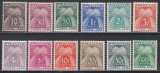 Franta 1947-1953 - Timbre de taxa, SET COMPLET, COTA 110 EURO (Mi. 2022) MNH, Nestampilat