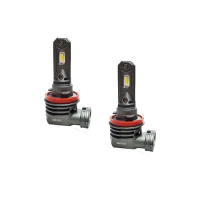 Bec cu LED H11 4800lumen, 6000k 12/24V Cod: EV12 - H11 Automotive TrustedCars foto