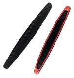Cumpara ieftin Set 2 benzi pentru protectie bara auto, cauciuc plastic, impotriva zgarieturilor, autoadezive, universale, 40 x 5.2 cm, negru