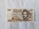 Austria 20 Schilling 1986 Noua
