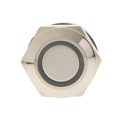 Buton cu LED multicolor 19mm, 5V foto