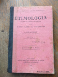 Cumpara ieftin MANUAL- ETIMOLOGIA,LECTURA, ELEVII CLASEI II-A ,1908, ION CREANGA