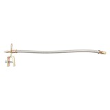 Prelungitor valva roata 400 mm cu protectie metalica si clips cu surub