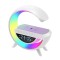 Statie incarcare Wireless 3 in 1 cu lampa RGB si Boxa Bluetooth