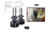 Kit 2 Becuri LED H1 72W (36W/bec) Auto Canbus 12-24V 10000lm, Racire Turbo, Alb Rece, Compatibil EMC, Instalare Usoara
