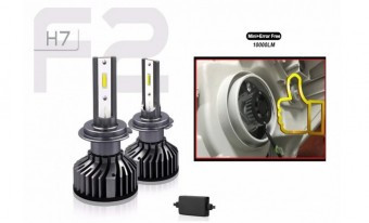 Kit becuri H1 cu LED 36w foto