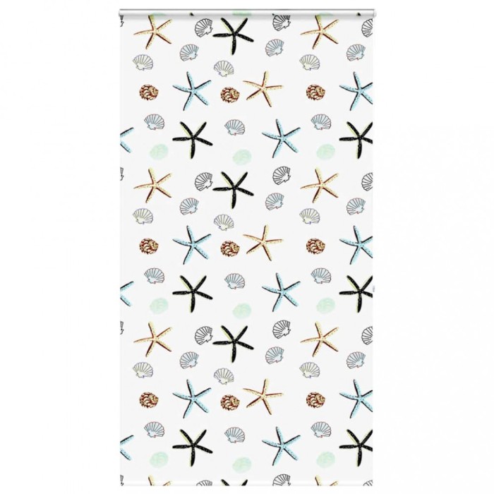 vidaXL Jaluză cu role de duș cu casetă 140x240 cm lățime materială 4015027