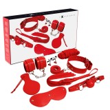 Experience-Kit Bdsm Fetiș Red Series-Piele Ecologica