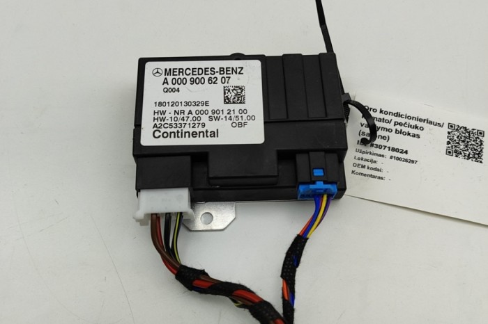 Unitate de control pompa de combustibil MERCEDES-BENZ SLC R172 2018 OEM: A0009006207,A2C53371279 30718024