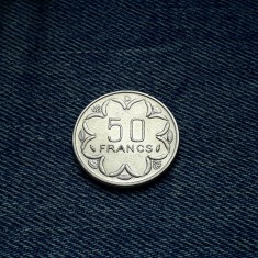 50 Francs CFA 1977 D Gabon / Statele Africii Centrale / Africa Centrala / franci