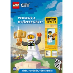Lego City - Verseny a győzelem&eacute;rt! - Aut&oacute;versenyző, kupa &eacute;s buk&oacute;sisak