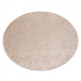 Covor rotund INDUS bej 34 simplu, melange, cerc 100 cm