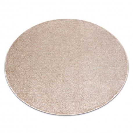 Covor rotund INDUS bej 34 simplu, melange, ker&eacute;k 170 cm