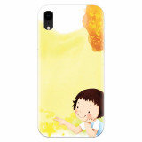 Husa silicon pentru Apple Iphone XR, Child Autumn Paint Hd