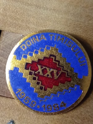 Insigne (5) Doina Timisului 1983 foto