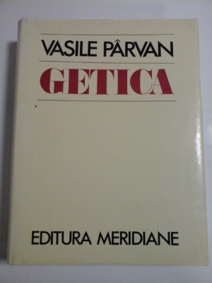 GETICA - VASILE PARVAN foto