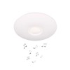Plafoniera Led Ronda Muzicala RGB 36W