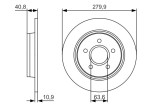 BOSCH 0 986 479 S49 Disc frana