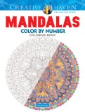 Creative Haven Mandalas Color by Number Coloring Book