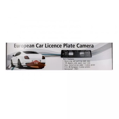 Camera pe suport pentru numar de inmatriculare Carguard SP008 foto