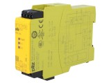 PILZ PNOZ e1p Releu de Siguranță 24V DC, 2 Intrări, 5 Ieșiri (Cod 774130)
