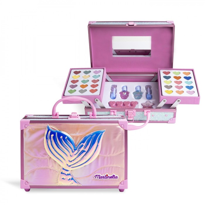 MARTINELIA LET&#039;S BE MERMAIDS TRUSA DE MACHIAJ PE 3 NIVELURI