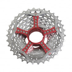 Pinioane Casetat Sram Pg-990 Mtb 11-34T, Spider Rosu foto