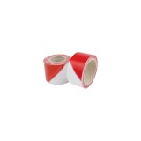 Banda semnalizare, 50mmx100m, alb rosu, DSH, 340659