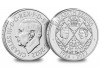 Marea Britanie 5&pound; BU - PRIMUL PORTRET OFICIAL Charles III- Memorial - Royal Mint, Europa, Cupru-Nichel