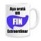 Cana alba personalizata &quot;Asa arata un fin extraordinar&quot;, INOVATIX&reg;. 330ml