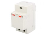 Soclu tip F 250VAC 16A pentru şină DIN