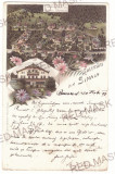 812 - SINAIA, Litho, Romania - old postcard - used - 1898, Circulata, Printata