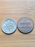 Lot 2 monede USA anul 1983