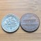 Lot 2 monede USA anul 1983