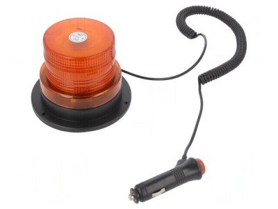 Semnalizator Luminos Portocalie 12V/24V 95x130mm EB8003 foto