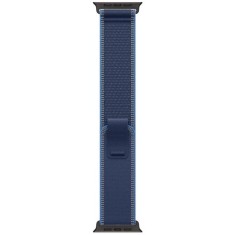 Curea Apple pentru Apple Watch 49mm Blue/Bright Blue Trail Loop M/L Black Titanium Finish