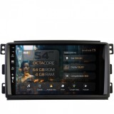 Navigatie Smart For Two (2007-2010) 4GB RAM Android 13 Octacore Slot Sim 4G DSP GPS Wi-FI Carplay Android Auto USB Bluetooth Waze Touchscreen 9 inch