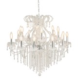 Cumpara ieftin Candelabru metal argintiu sticla transparenta 85x71 cm