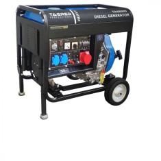 Generator curent 6.8kW 6800W 230v-380V +pornire electrica motor diesel motorina 15 CP (TA6800D)