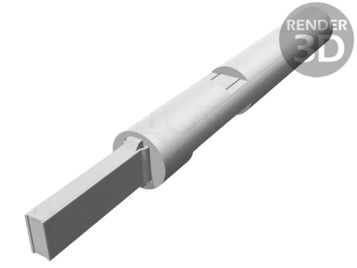 Ac de testare 0,6mm 10A aurit
