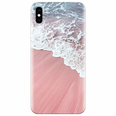 Husa silicon pentru Apple Iphone X, Sea Waves foto