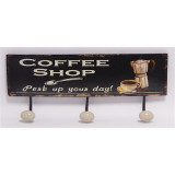 Cuier din metal cu &quot; Coffee shop &#039;&#039; KH-3, Ornamentale