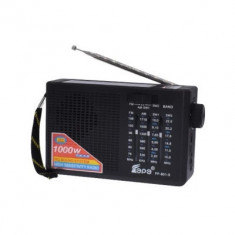 Radio portabil cu incarcare solara si acumulator, portabil, baterii, FM, AM,