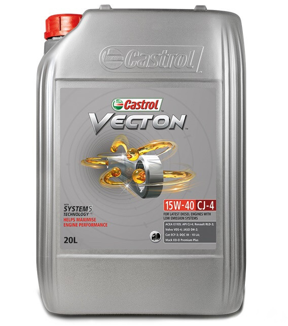 Ulei motor Castrol Vecton 15W-40 CJ-4/E9 20L