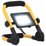 Proiector cu LED și m&acirc;ner, alb rece, 20 W
