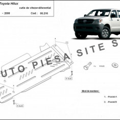 Scut metalic cutie viteze + diferential Toyota Hilux fabricata incepand cu 2006 APS-00,216